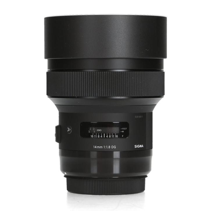 Sigma 14mm F1.8 DG HSM Art - Canon EF, Audio, Tv en Foto, Foto | Lenzen en Objectieven, Ophalen of Verzenden