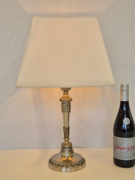 Buffet tafellamp - Metaal, Verchroomd - 51 cm hoog!, Antiquités & Art, Curiosités & Brocante