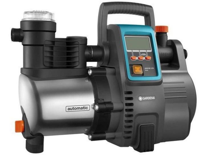 GARDENA 6000/6E LCD Hydrofoorpomp - 1300W - 6000 l/u - Inox, Tuin en Terras, Waterpompen, Zo goed als nieuw, Verzenden