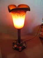 Schneider - Lamp - Art Déco. Tulipeglas gesigneerd Le Verre