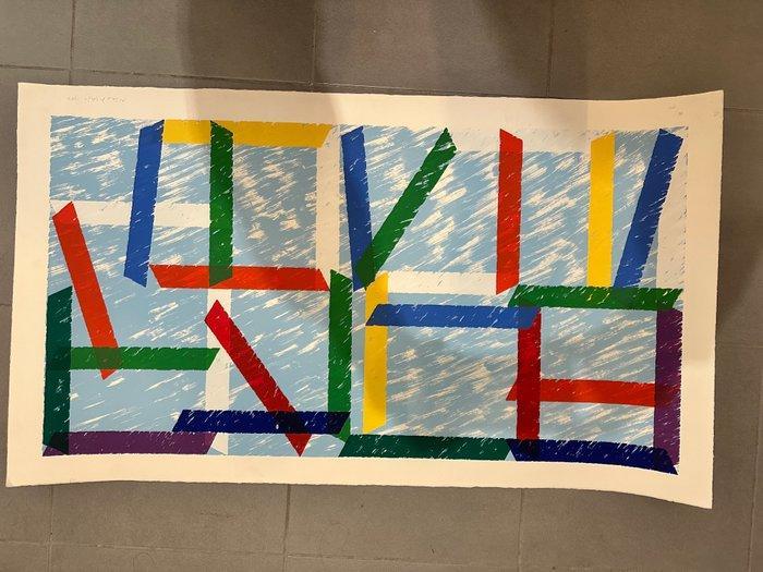 Piero Dorazio (1927-2005) - Senza titolo - cm 70 x 120, Antiquités & Art, Antiquités | Autres Antiquités