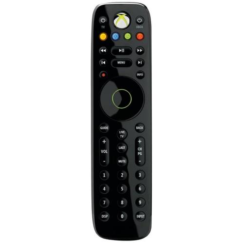 Microsoft Xbox 360 Media Remote Zwart (Xbox 360 Accessoires), Games en Spelcomputers, Spelcomputers | Xbox 360, Zo goed als nieuw