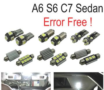 Kit 14 Ampoules Led Intérieur Pour Audi A6 S6 Rs6 C7 Berline, Verzenden
