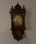 Zwarte Woud wandklok - Gustav Becker -   Glas, Hout, Messing, Antiquités & Art, Antiquités | Horloges