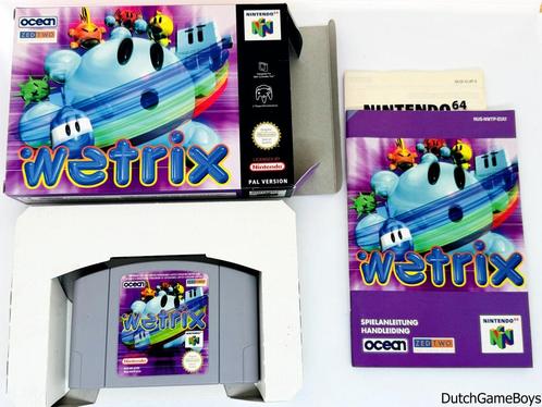 Nintendo 64 / N64 - Wetrix - EEU, Games en Spelcomputers, Games | Nintendo 64, Gebruikt, Verzenden