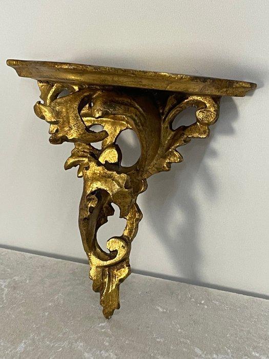 Beeld, Wandconsole Rococostijl - 15.5 cm - Hout, Antiek en Kunst, Antiek | Overige Antiek