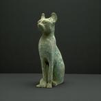 Replica van het oude Egypte Bronzen katbeeld van de godin