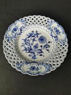 Meissen - Cipolla Blu - Piatto con bordo sfondato - D. 23cm, Antiek en Kunst