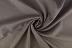 10 meter linnen viscose - Donkergrijs, Hobby en Vrije tijd, Stoffen en Lappen, Verzenden, 120 cm of meer, Nieuw, 200 cm of meer