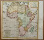 Afrique - Afrique, continent; Isaäk Tirion - Kaart van, Nieuw