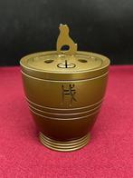 Brass Incense burner - Hasuda Shugoro (August 2, 1915 -, Antiquités & Art