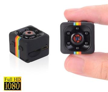 FullHD mini sport spy camera bewakingscamera nachtzicht klei, Verzenden