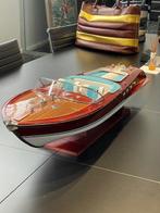 Enorme Maquette de Luxe Riva Aquarama 120 cm bois 1:6 -