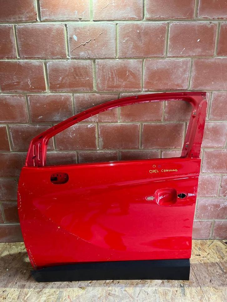 Porte av. gauche Opel Crossland / Crossland X 2017-24 Rouge, Auto-onderdelen, Carrosserie, Ophalen