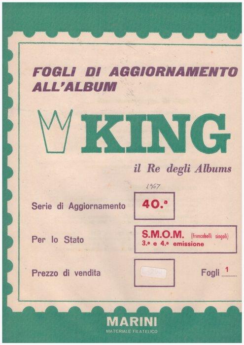 Orde van Malta 1967/1980 - Filatelie accessoires, Postzegels en Munten, Postzegels | Europa | Italië