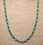 Prachtige handgemaakte halsketting met kralen van aventurijn