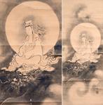 Buddhist painting - Dragon Head Kannon - Ryuzu Kannon  -
