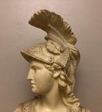 Buste, Godin Minerva , Athena - 38 cm - Composiet, Antiek en Kunst