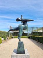 sculptuur, A modernist Ballerina - 70 cm - Brons, Antiek en Kunst