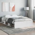 vidaXL Bedframe wit 120x190 cm, Huis en Inrichting, Slaapkamer | Bedden, Verzenden, Nieuw