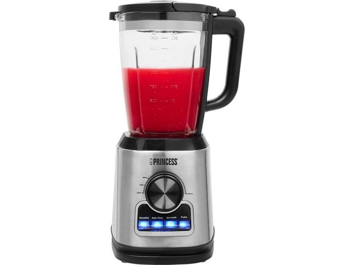 Princess 212094 - Blender Solid Pro - 1400W met glazen kan, Electroménager, Mélangeurs, Envoi