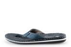 Rieker Slippers in maat 42 Blauw | 5% extra korting, Slippers, Zo goed als nieuw, Rieker, Verzenden