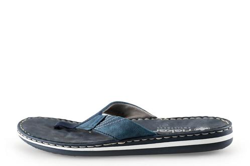 Rieker Slippers in maat 42 Blauw | 5% extra korting, Kleding | Dames, Schoenen, Blauw, Zo goed als nieuw, Slippers, Verzenden