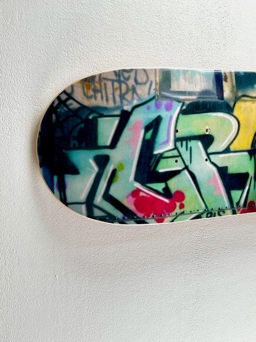 CRASH (John Matos) (1961) - Skateboard One tunnel 1979 -, Antiquités & Art, Art | Objets design