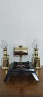 Gaudard - clamfor - Lamp (3) - warmtebron/lamp - Koper,, Antiek en Kunst