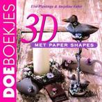 3D met paper shapes 9789038414379, Verzenden, Else Plantinga & Ansjeline Faber