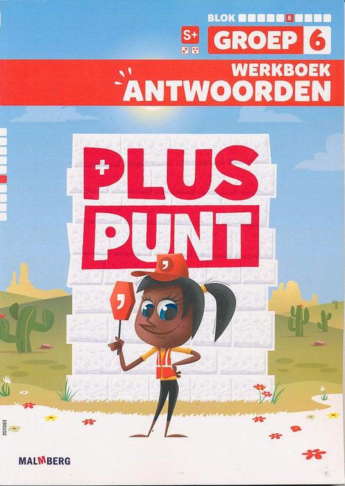 Pluspunt versie 4 Antwoorden werkboek blok 6 groep 6 S Plus, Livres, Livres scolaires, Envoi
