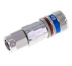 Acier/laiton DN 7.6 (7.2 Euro) Coupleur aérien de sécurité, Verzenden, Nieuw