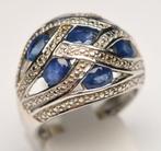 Zonder minimumprijs - Ring 925 zilver Saffier - 2.10ct, Nieuw
