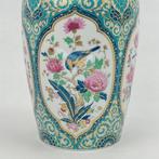 Kaiser - Vaas - Shantung - turkoois en goud ornamentale