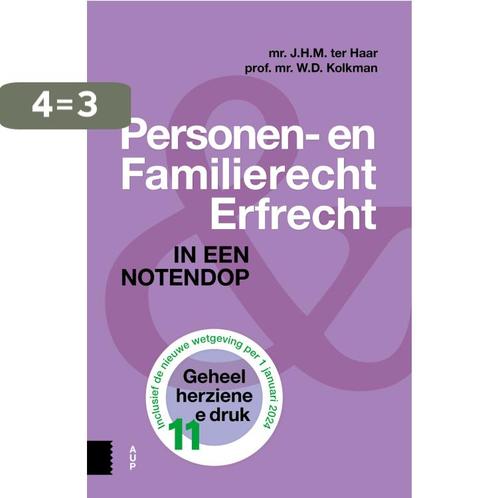 Personen- en Familierecht en Erfrecht 9789048563203, Boeken, Overige Boeken, Zo goed als nieuw, Verzenden