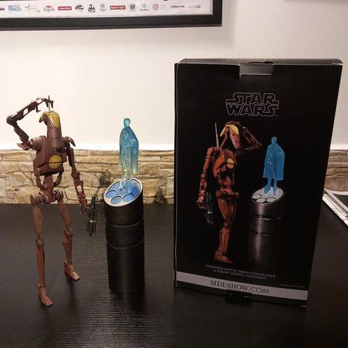 Sideshow - Statue, Star Wars - Geonosis - BATTLE DROID, Verzamelen, Film en Tv