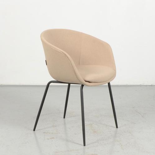 Vergaderstoel Stavanger - Taupe - 4-poot onderstel, Huis en Inrichting, Stoelen, Gebruikt, Ophalen of Verzenden