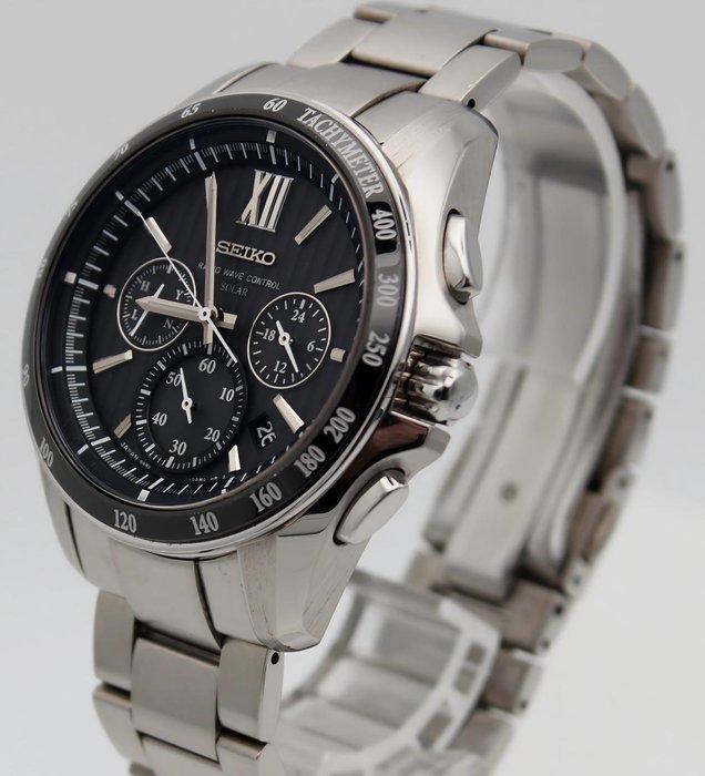 Seiko - Brightz Radio Solar - SAGA1538B82-0AL0 - Homme -, Bijoux, Sacs & Beauté, Montres | Anciennes | Antiquités