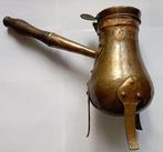 Cafetière - Bois, Cuivre - chocolatiére xviii éme, Antiquités & Art