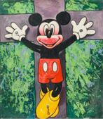Ron English (1959) - Crucified Mickey 1988