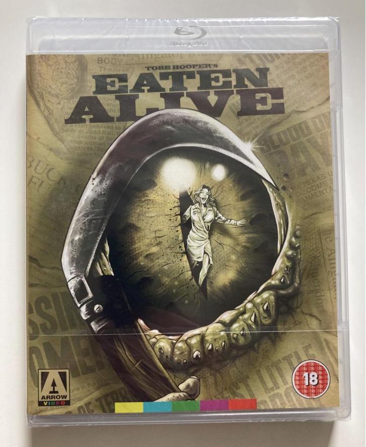 EATEN ALIVE (IMPORT WITHOUT DUTCH SUBS) (ARROW VIDEO) (IN, Cd's en Dvd's, Blu-ray, Gebruikt