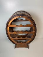 Porte-bouteilles - Porte-bouteilles en bois vintage en forme
