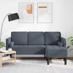 Bankstel Donkergrijs 173cm | OP = OP | 35% Voordeel, Verzenden, Hoekbank, Nieuw, Modern