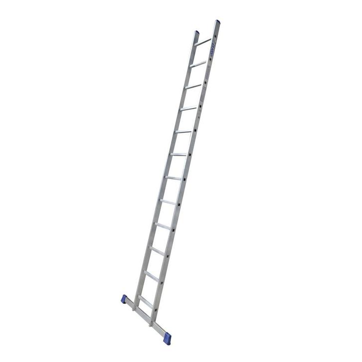 Alumexx Enkele ladder, Doe-het-zelf en Bouw, Ladders en Trappen, Nieuw, Verzenden