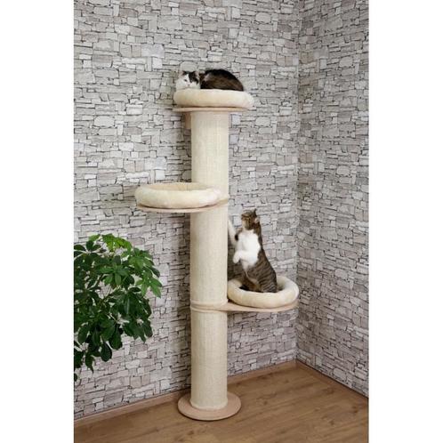 Arbre à chat mural dolomit tower, Ø38 cm, 187 cm, beige -, Dieren en Toebehoren, Katten-accessoires