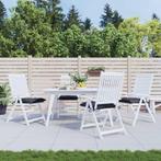 vidaXL Stoelkussens 4 st 40x40x7 cm oxford stof, Huis en Inrichting, Woonaccessoires | Kussens, Verzenden, Nieuw
