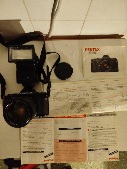 Pentax P30 + Tokura 2,8-3,8/35-70mm + flash pentax +, TV, Hi-fi & Vidéo, Appareils photo analogiques