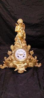 Figurale pendule -   Verguld brons - 1850-1900, Antiquités & Art, Antiquités | Horloges