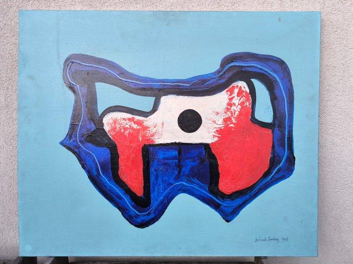 Sandoz Gérard (1902-1995) - Composition abstraite, Antiquités & Art, Art | Peinture | Classique