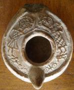 Byzantijns Terracotta Lamp, Antiek en Kunst